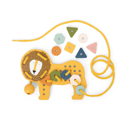 Trixie Wooden Animal Lacing Game
