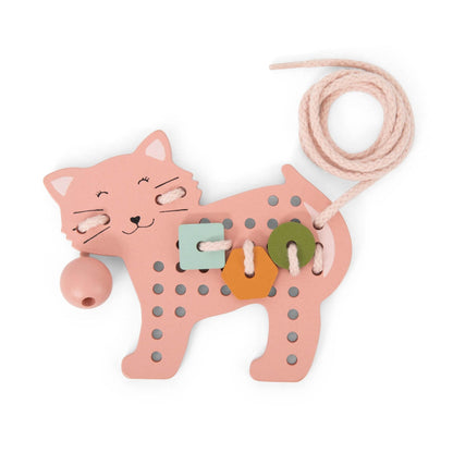 Trixie Wooden Animal Lacing Game