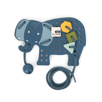 Trixie Wooden Animal Lacing Game