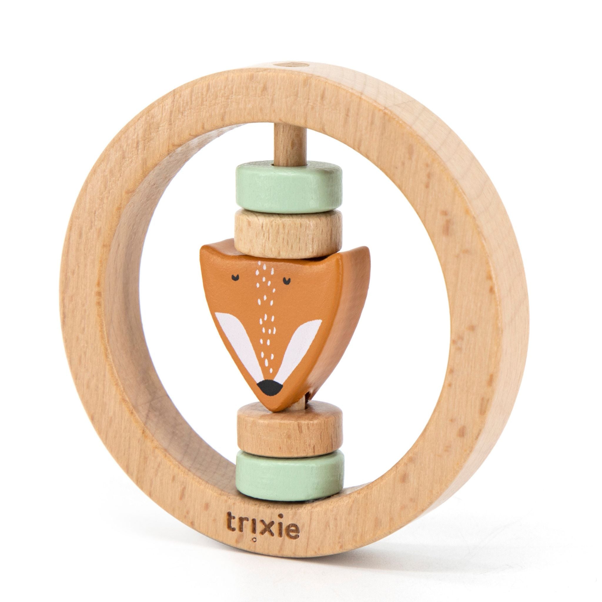 Matte Rattle Rattles | Wooden and Soft Toy Rattles for Babies | Scandiborn
