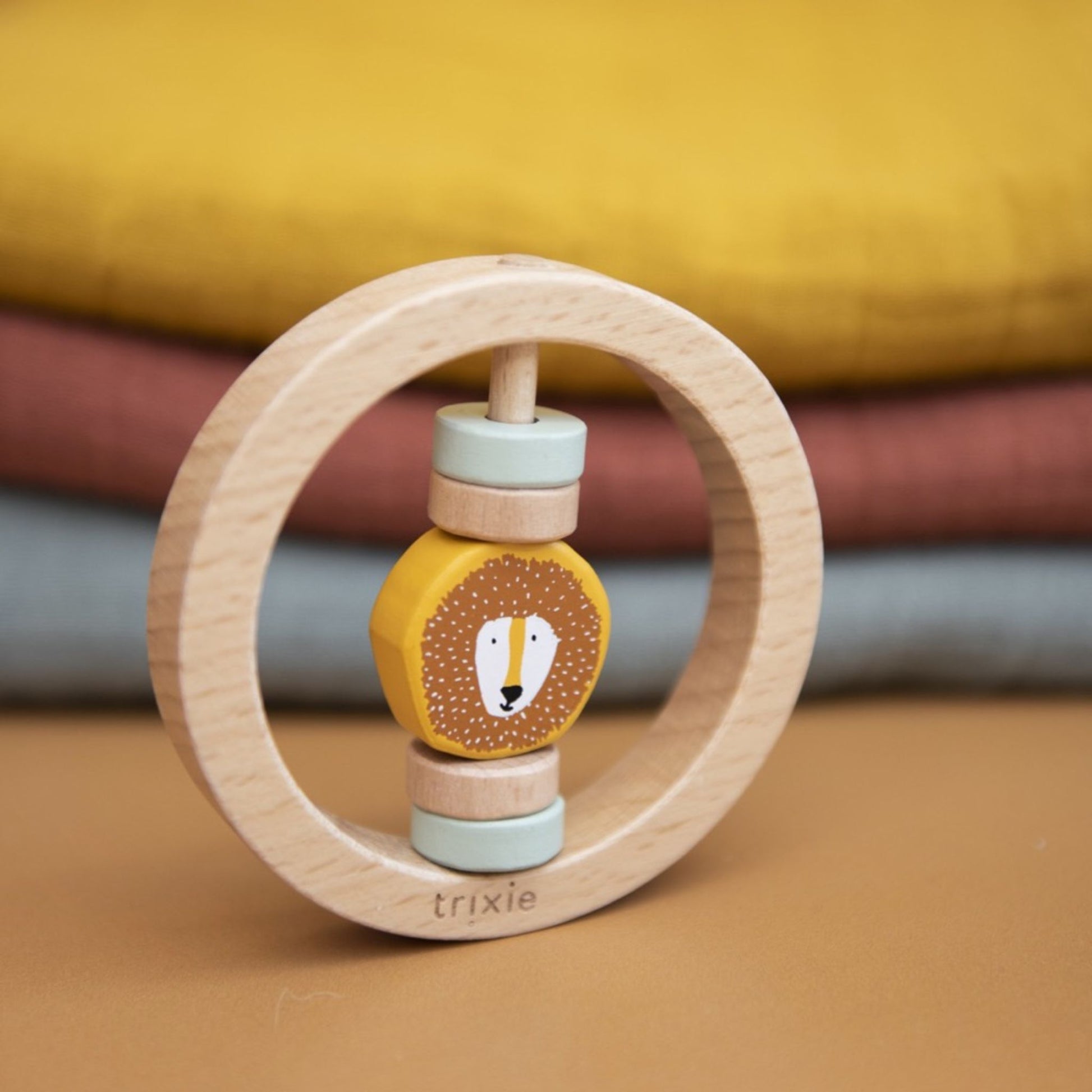 TRIXIE Round Rattle - Mr. Lion TRIXIE Round Rattle - Mr. Lion