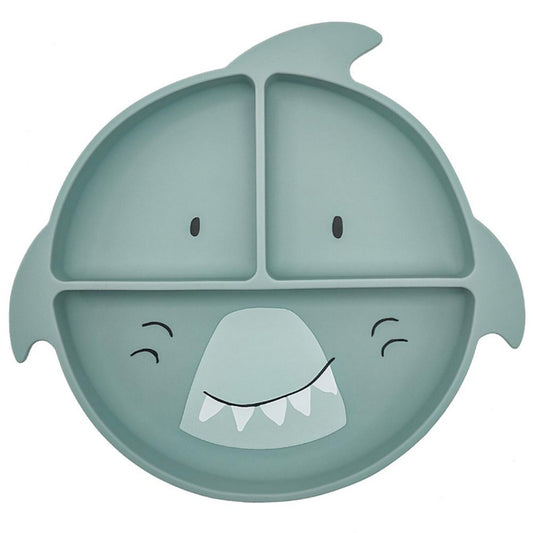 Trixie Silicone Divided Suction Plate - Mr. Shark