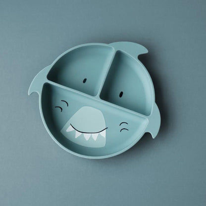 Trixie Silicone Divided Suction Plate - Mr. Shark