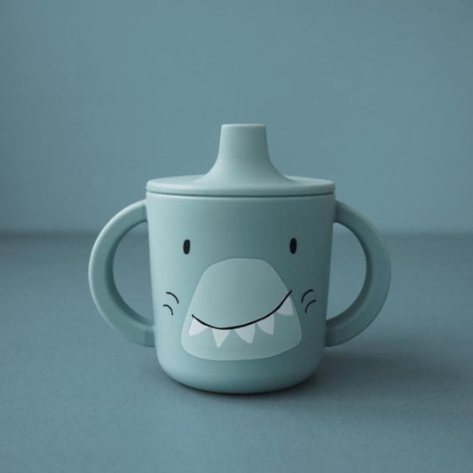 Trixie Silicone Sippy Cup - Mr. Shark
