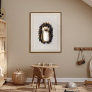 Tigercub Prints Woodland Hedgehog Childrens Nursery Print