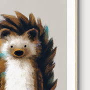 Tigercub Prints Woodland Hedgehog Childrens Nursery Print
