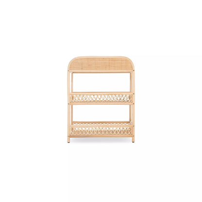 CuddleCo Aria Rattan Changing Table - Natural