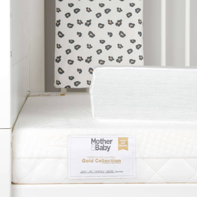 CuddleCo Mother&Baby Fibre Core Cot Mattress with Purotex 120 x 60cm
