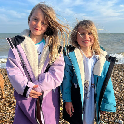 Toastie Kids Waterproof Changing Robe - Lilac