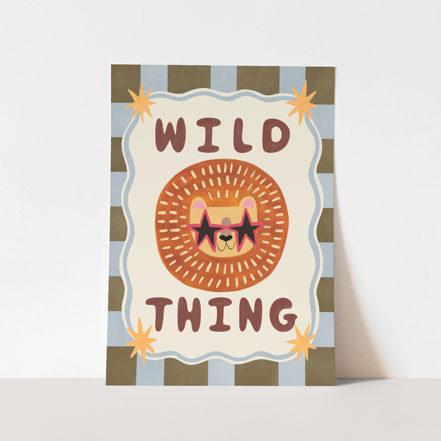 Kid of the Village Wild Thing Fine Art Print