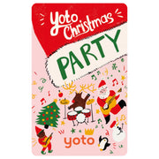 Yoto Christmas Party Card