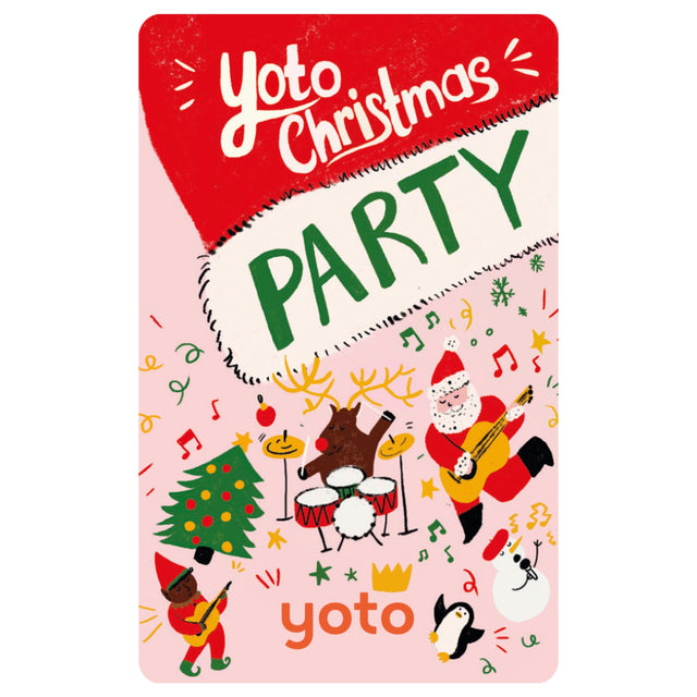 Yoto Christmas Party Card