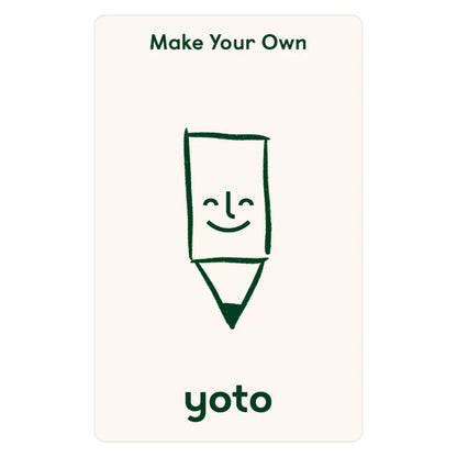 Yoto Make Your Own Cards Pack Of 10 Card Set