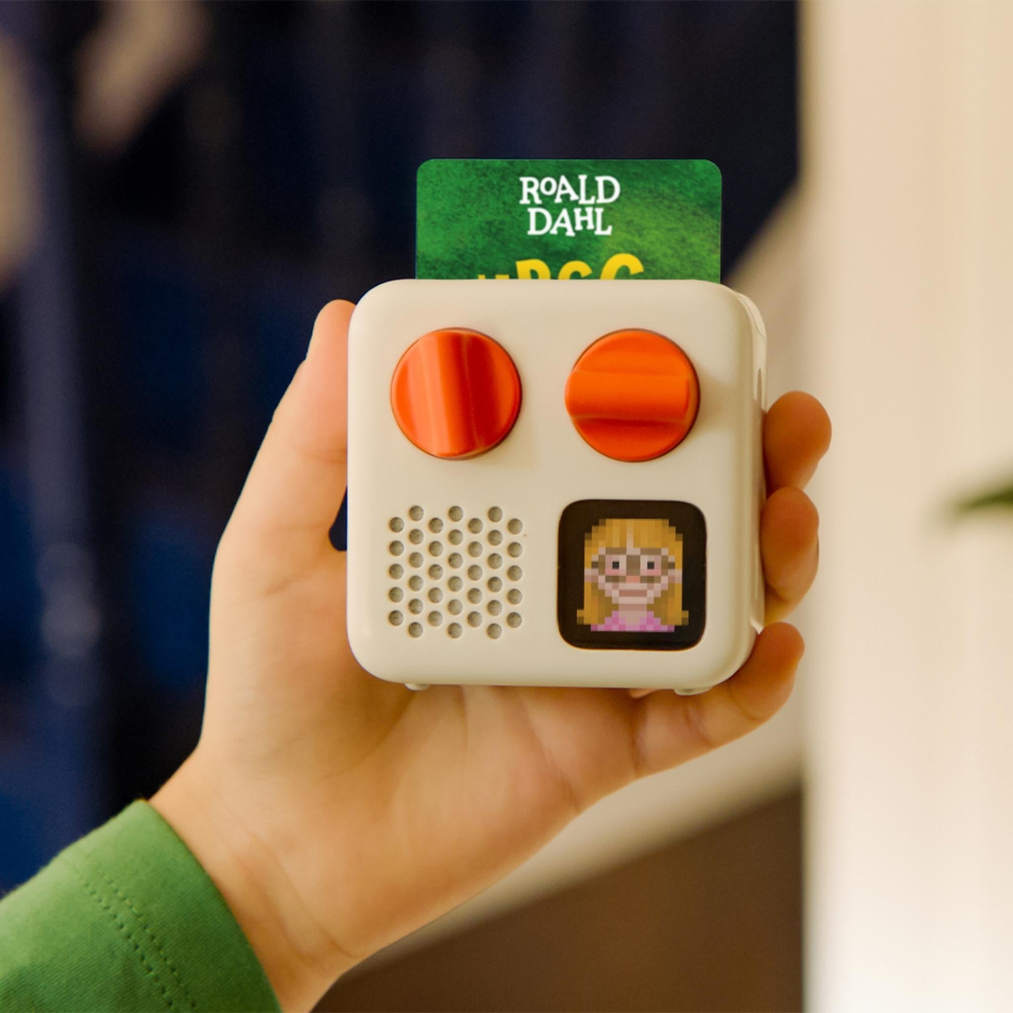 Yoto Mini (2024 Edition) + Make Your Own Card - Kids Screen-Free Bluetooth Audio Player, All-in-1 Travel Device Plays Stories Music Podcast 並行輸入品 Yoto Mini (2024 Edition) \u2013 Nebula Kids