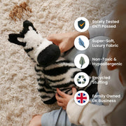 Tigercub Cuddly Toys - Zara the Zebra