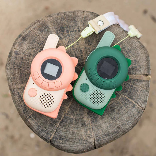 Zoofamily Walkie Talkie - Dino Pink/Green