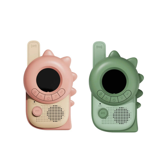 Zoofamily Walkie Talkie - Dino Pink/Green