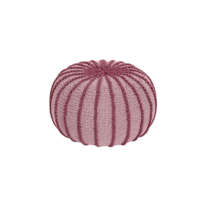 Zuri House Knitted Pouffe Ziggy - Powder Pink