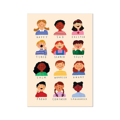 Kid of the Village Feelings Fine Art Print - Portrait