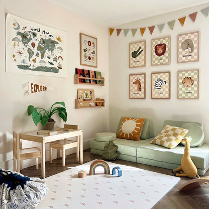 Kid Of The Village Leopard Fine Art Print