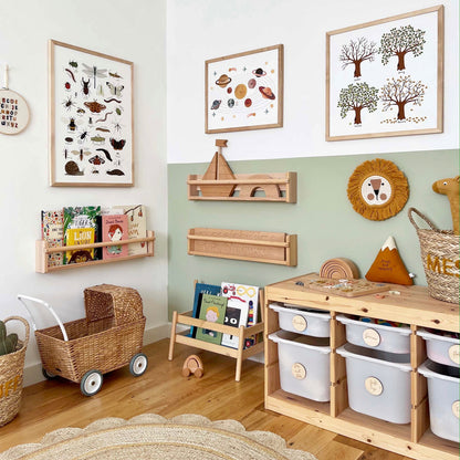 Kid Of The Village Minibeasts Fine Art Print - White