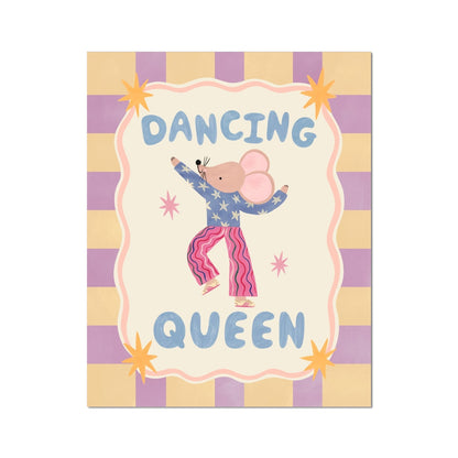 Kid of the Village Dancing Queen Fine Art Print