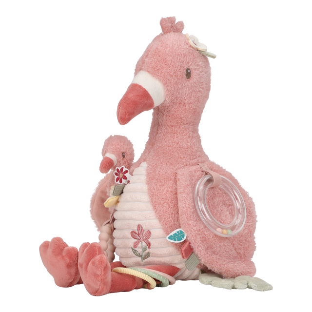Little Dutch Flamingo Activity Cuddle - Safari Friends