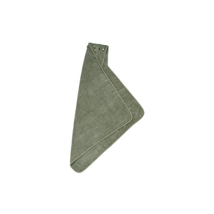 Liewood Augusta Hooded Towel - Faune Green