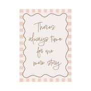 Autumns Corner One More Story Art Print - Checkerboard Edition