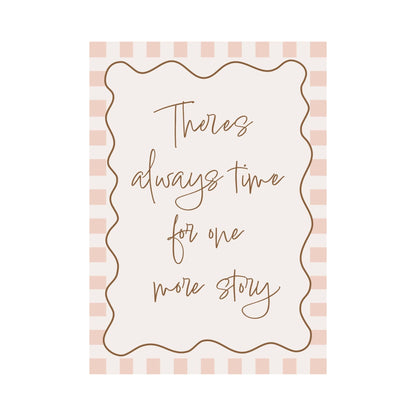 Autumns Corner One More Story Art Print - Checkerboard Edition