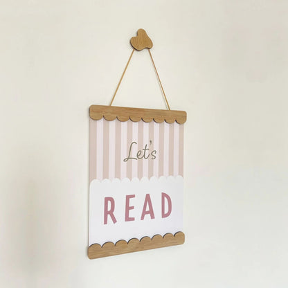 Autumns Corner Scalloped Magnetic Picture Frame - Oak