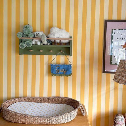 Autumns Corner The Colour Pop Peg Rail Bookshelf