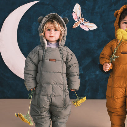 Toastie Quilted Snowsuit - Sage