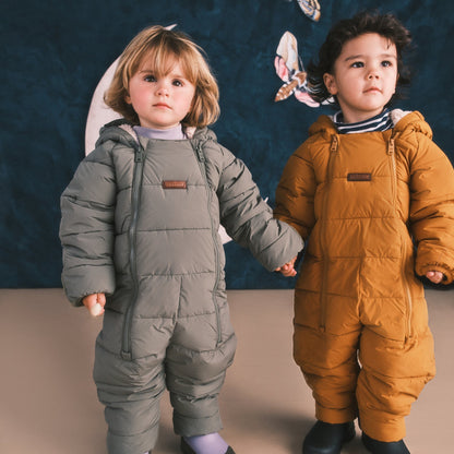 Toastie Quilted Snowsuit - Sage