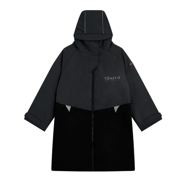 Toastie Kids Waterproof Changing Robe - Black