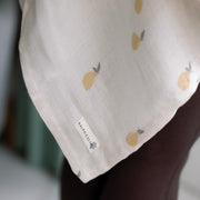 Ralphie Bear Large Muslin Swaddle - Pears