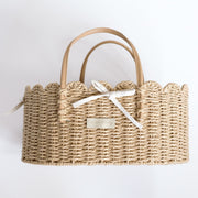 Ralphie Bear Scallop Edge Nappy Caddy Basket