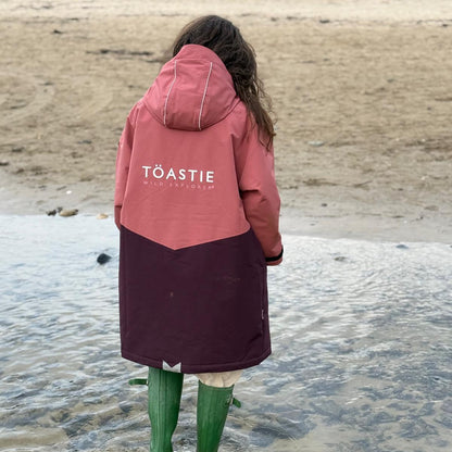 Toastie Kids Waterproof Changing Robe - Rose Pink