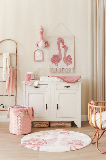 Little Dutch Wall Tapestry - Flamingo