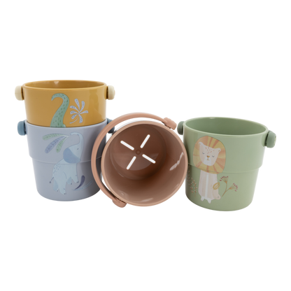 Little Dutch Safari Bath Cups