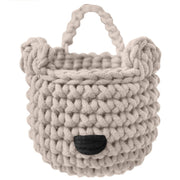 Zuri House Bear Basket - Beige
