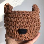 Zuri House Bear Basket - Cinnamon