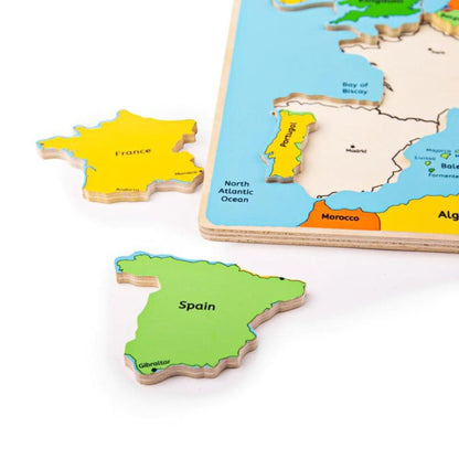 Bigjigs Toys Europe Map Puzzle