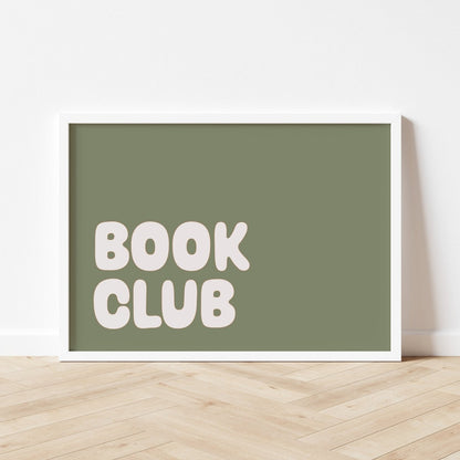 Autumns Corner Book Club Art Print