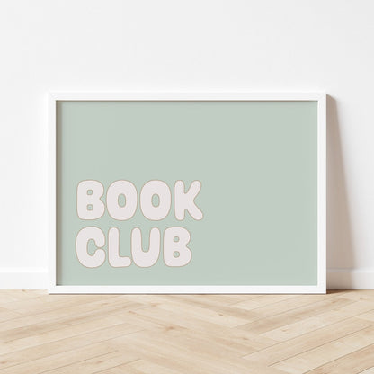 Autumns Corner Book Club Art Print
