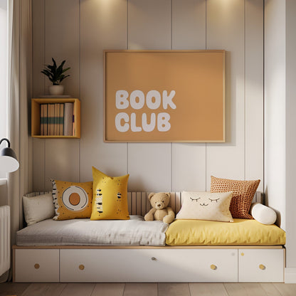 Autumns Corner Book Club Art Print
