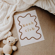 Autumns Corner Book Club Art Print - Wavy Edition