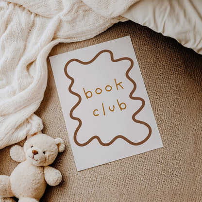 Autumns Corner Book Club Art Print - Wavy Edition