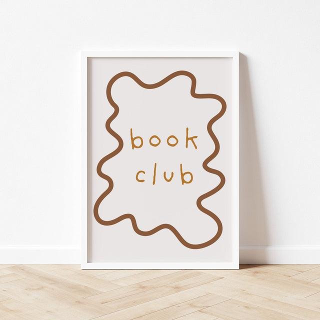 Autumns Corner Book Club Art Print - Wavy Edition