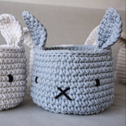 Zuri House Bunny Basket - Baby Blue